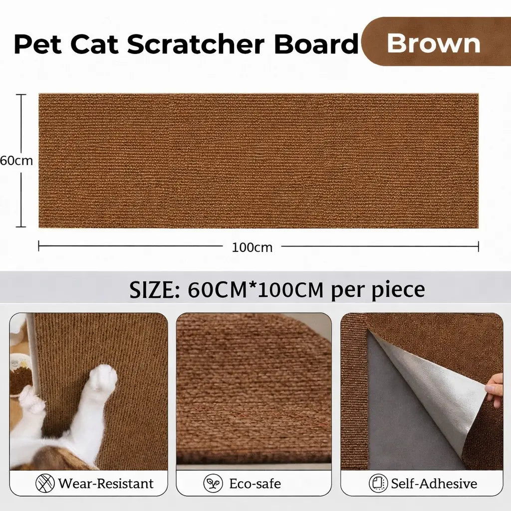 Cat Anti-Scratch Resistant Cuttable Patches, Protects Furniture