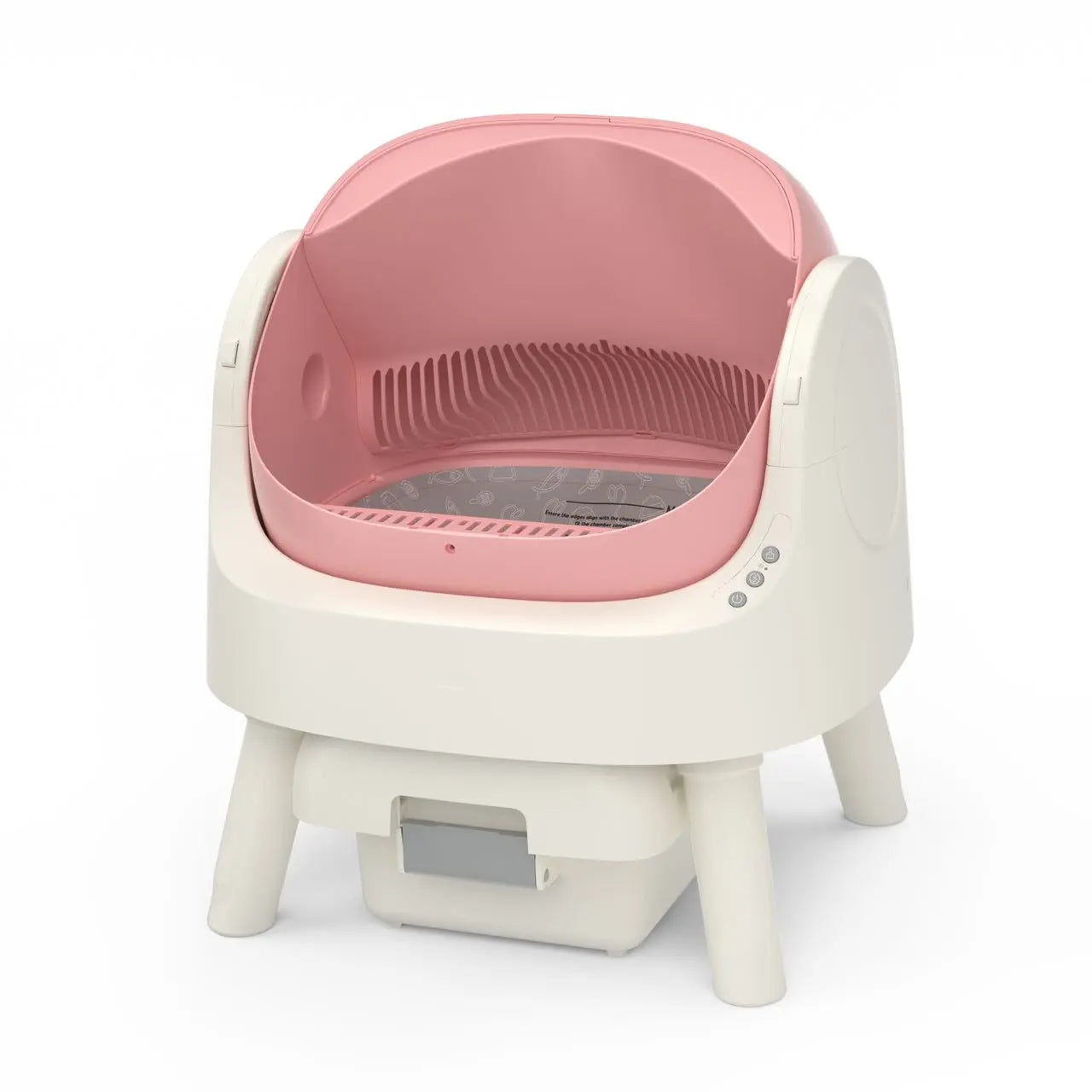 Automatic Cat Litter Box | Odor-Free Waste Disposal and Trash Bags Included
