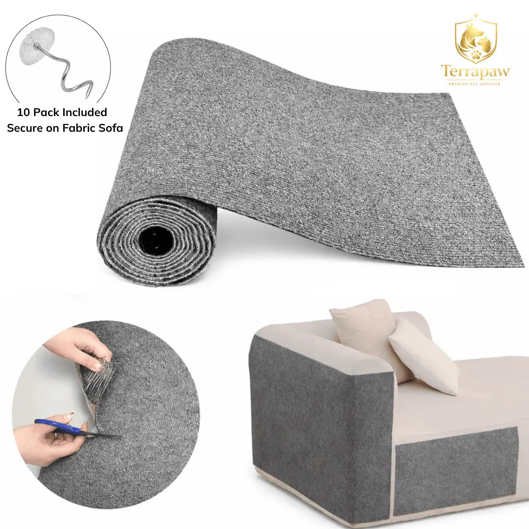 Cat Anti-Scratch Resistant Cuttable Patches, Protects Furniture
