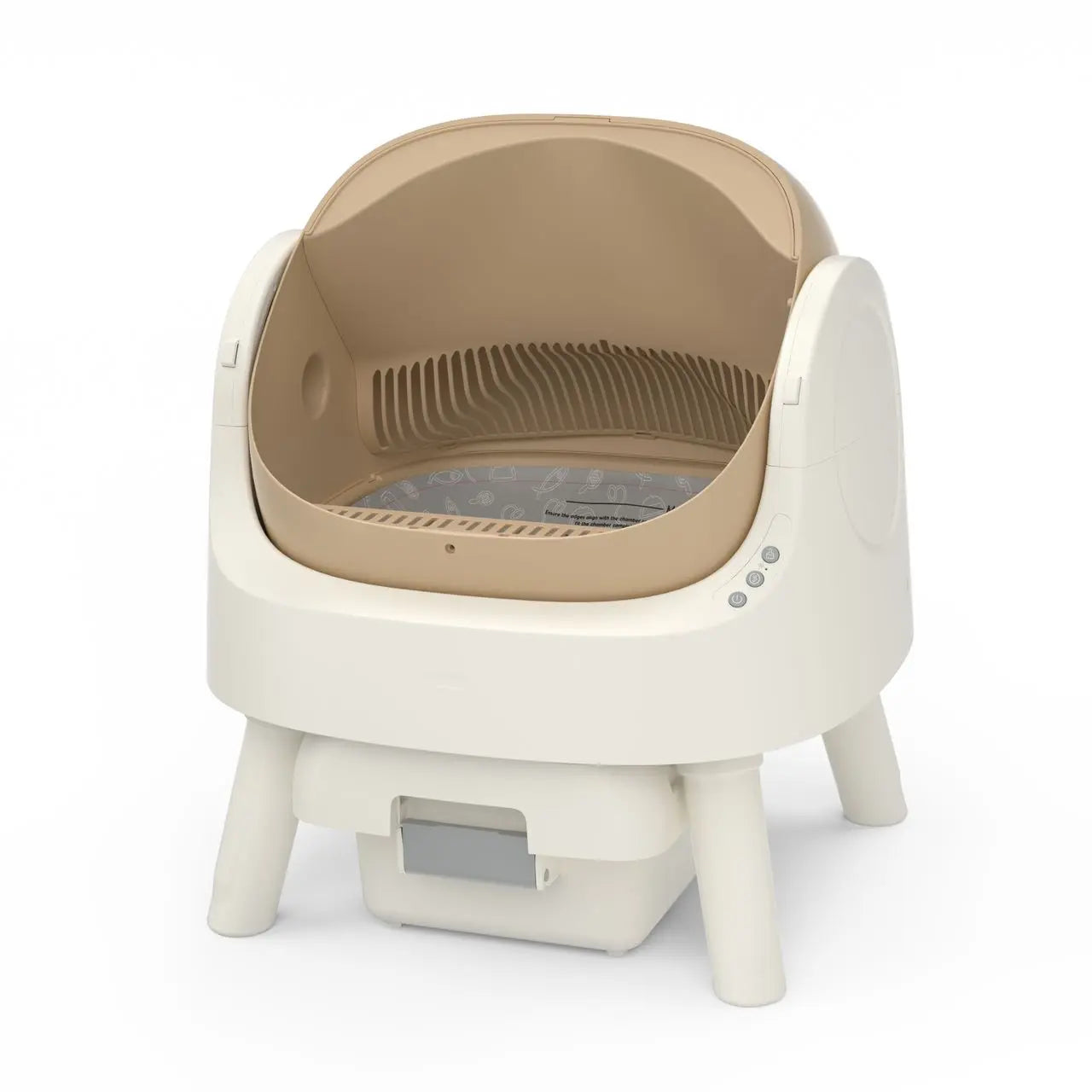 Automatic Cat Litter Box | Odor-Free Waste Disposal and Trash Bags Included