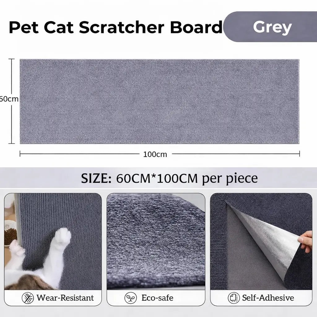 Cat Anti-Scratch Resistant Cuttable Patches, Protects Furniture