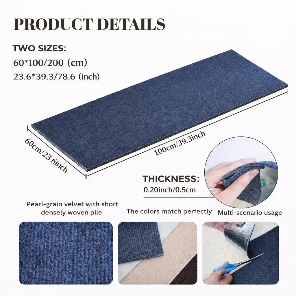 Cat Anti-Scratch Resistant Cuttable Patches, Protects Furniture